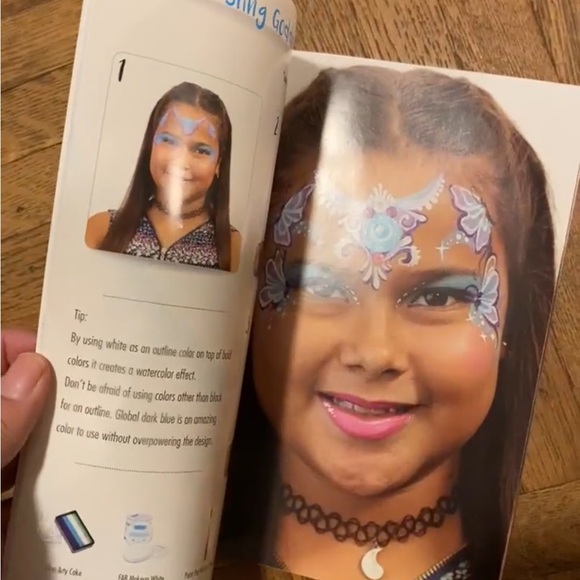 The Face Painting Book of Rainbows and Bling - Picture 8 of 9